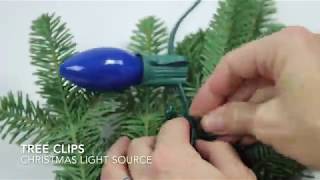 Tree Clips for Christmas Lights [upl. by Kloster741]