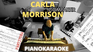 Carla Morrison  Compartir Partitura  PianoKaraoke [upl. by Sarge136]