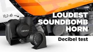 DENALI SoundBomb Horn Comparison and Decibel Sound Test  What Horn is Best for my Vehicle [upl. by Anek]