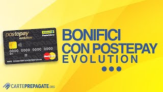 Bonifici con PostePay Evolution Poste Italiane Costi Tempi e Guida [upl. by Glori]