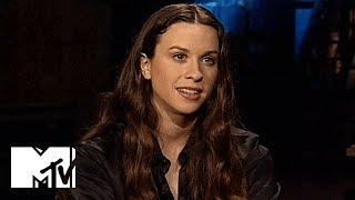 Alanis Morissette Throwback MTV Interview From 1995  MTV News [upl. by Leachim212]