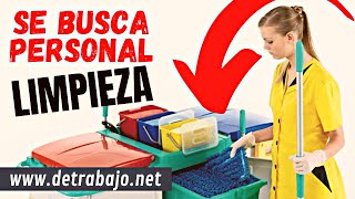 ➡️ Empresas de Limpieza para Trabajar sin Experiencia ✔️ Trabajo de Limpieza para Mujeres de 45 años [upl. by Ursula]