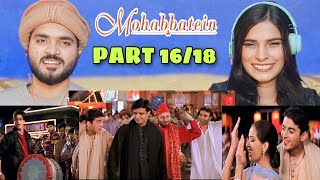 Mohabbatein Pairon ma bandhan hai song Shahrukh Khan  Aishwarya  Pakistani Reaction  Part 1618 [upl. by Algy]