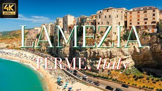 The Beautiful Italian city of Lamezia Terme Lamezia Terme Drone Aerial in 4k [upl. by Kelsy]