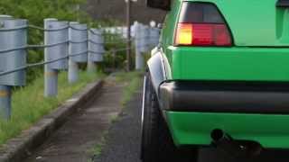 VWgolf mk2 gti 16v abf sound [upl. by Aioj796]