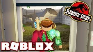 Making my OWN JURASSIC PARK in Roblox [upl. by Alyakam221]