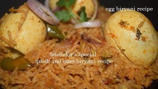 Quick and Easy Egg biryani recipe in Pressure cookerEgg Biryani in KannadaEgg Pulao recipe [upl. by Gianni]