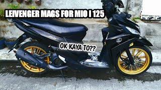 Honda Click 150i  Leivenger Mags Unboxing  Silver Cp  DIY [upl. by Aremus922]