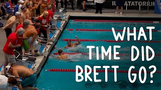 Brett Hawke’s First 50 Free in 18 Years [upl. by Lynnea375]