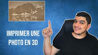 TUTO imprimer une photo en 3D LITHOPHANIE [upl. by Alduino220]