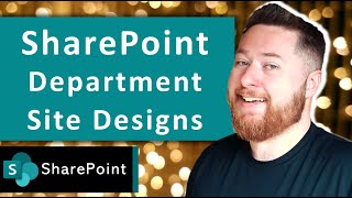 Top 6 FREE SharePoint Site Designs for Departments  SharePoint Intranet Examples [upl. by Auqenat7]