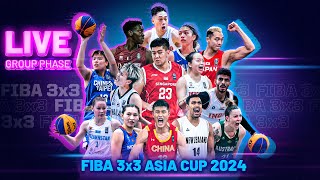 RELIVE  FIBA 3x3 Asia Cup 2024  Day 4  Group Phase  Session 2  3x3 Basketball [upl. by Yobybab]