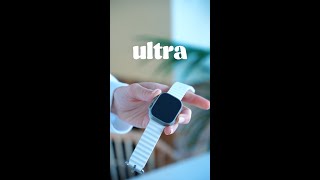 Apple Watch ULTRA OCEAN 🌊 correa BLANCA ⚪️ [upl. by Noved386]