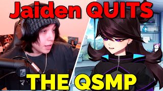 Quackity Responds to JaidenAnimations QUITTING THE QSMP [upl. by Kuth717]