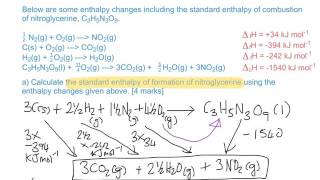 Challenging Hesss Law question [upl. by Giorgia456]