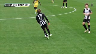 Manu Koné vs Sint Truiden Friendly 12102023 [upl. by Dagmar]