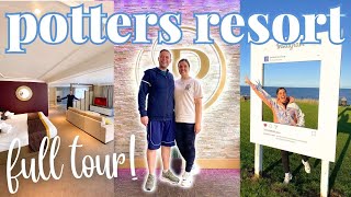 FULL TOUR OF POTTERS RESORT HOPTONONSEA In Depth Resort Tour amp Suite Tour 2024 [upl. by Holleran289]