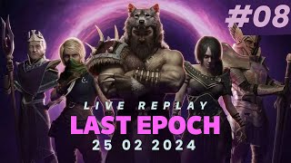 Level87 Last Epoch 10 Build Lich Poison Aura de décomposition 08  250224 [upl. by Eseryt]