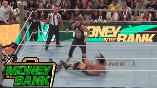 CM Punk Destroys Drew McIntyre Damian Priest retains Championship  WWE Money in the Bank 7624 [upl. by Nylde]