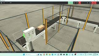 Production Line  Between Factory IO OpenPLC Editor OpenPLC Runtime and Node  Red [upl. by Ullman]