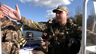 They Are Afraid To Provoke Us Patrolling UkraineBelarus Border Along The Dnieper River [upl. by Airak]