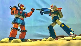 Voltes V Legacy Voltes V vs Vaizanger  Stop Motion  LJPL Animation [upl. by Otero]