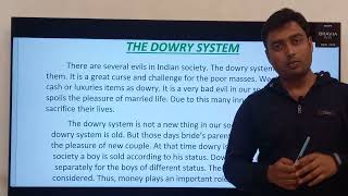 The dowry system essay [upl. by Enaitsirhc122]