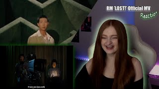 RM LOST Official MV REACTION [upl. by Leacim]