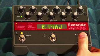 Eventide Factor Series Stompbox Tutorial 2 of 11 Main Modes of Operation [upl. by Aseyt]