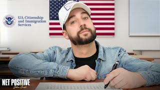 John Crist takes a US Immigration Test [upl. by Siuqram]