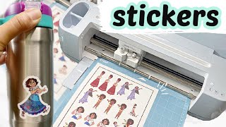 IMPRIMIR Y CORTAR CON CRICUT ⚡I crear Stickers en cricut desde cero [upl. by Torruella]