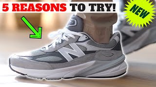 5 Reasons To Try New Balance 990V6 Review [upl. by Attezi939]