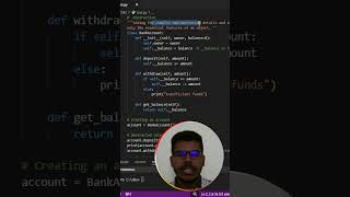 What is Abstraction  coding python oopsconcept oop python3 pythonprogramming concepts [upl. by Rabka]