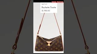 LOUIS VUITTON NEW POCHETTE TIRETTE MONOGRAM louisvuittonaddict louisvuittonlover [upl. by Yrebmik810]