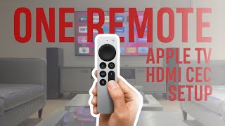 Control Volume amp Power Using Your Apple TV 4K Remote A Guide to Setting up HDMI CEC with Apple TV [upl. by Adria259]