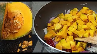 பூசணிக்காய் பொரியல்Poosanikai Pumpkin PoriyalparangikaHealthy recipe Tamil Vetrilai Samayal [upl. by Bluhm740]