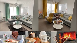 🍂✨Home tour un avant après de mon salon 🍂✨ nouvelle décoration [upl. by Annwahsal]