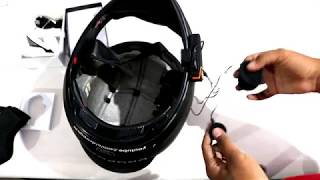 How to Install Intercom on Helmet  Veetop bts2 [upl. by Utham756]