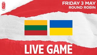 LIVE  Lithuania vs Ukraine  2024 IIHF Ice Hockey World Championship  Division I  Group B [upl. by Feinleib]