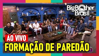 BBB 24 10ª Formação de Paredão AO VIVO  Big Brother Brasil 2024 BBB24 [upl. by Eelegna631]