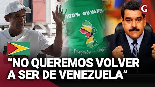 🇻🇪VENEZUELA vs GUYANA🇬🇾 pobladores del ESEQUIBO opinan sobre DISPUTA DEL TERRITORIO  Gestión [upl. by Desi161]