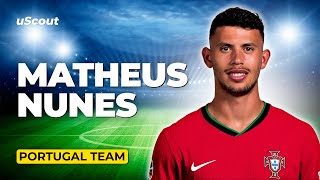 How Good Is Matheus Nunes at Portugal Team Euro24 [upl. by Baer879]