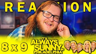 Its Always Sunny in Philadelphia 8x9 REACTION quotThe Gang Dines Outquot [upl. by Kalmick]