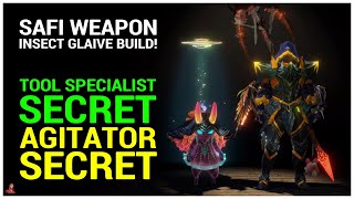 MHW ICEBORNE INSECT GLAIVE BUILD TOOL SPECIALIST SECRETAGITATOR SECRET quotSAFI GLAIVEquot [upl. by Adnaval]