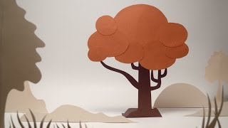 Stop Motion Animation Save Trees [upl. by Isbella820]