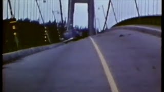 Galloping Gertie The Collapse of the Tacoma Narrows Bridge  1940 silent [upl. by Regni]