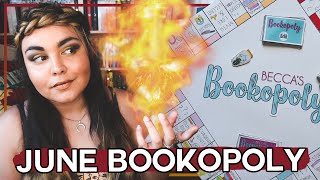 Bookopoly Chooses My Make Your Mythtaker TBR  June TBR  BECCAS BOOKOPOLY 18  2020 [upl. by Christoffer]