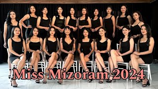 Miss Mizoram 2024 Official Photoshoot [upl. by Sucramel981]