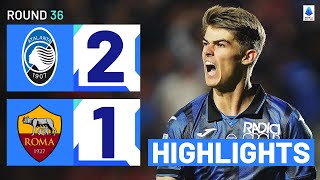 ATALANTA 21 ROMA  HIGHLIGHTS  De Ketelaere Does The Double  Serie A 202324 [upl. by Andromada152]