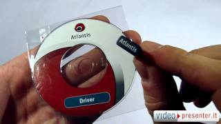 Adattatore bluetooth per computer ATLANTIS  Mini Bluetooth  VIDEOPRESENTERIT [upl. by Karlen]